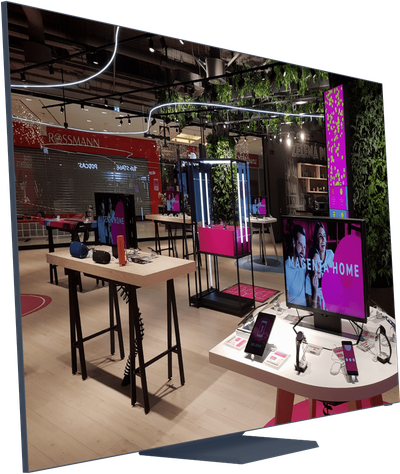 T-Mobile (Magenta Experience Center) – Pokročilý systém správy a přehrávání mediálního obsahu